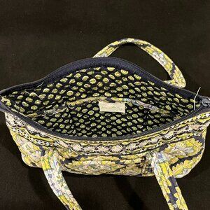 Vera Bradley Retired Cambridge Pattern 2 Strap Top Zip Purse